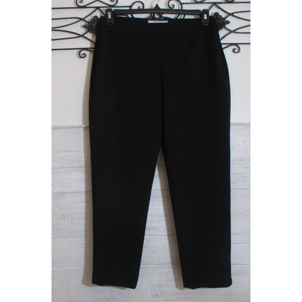 Real Cloths Dress Pants Women's Size 10P Black Tapered Leg
